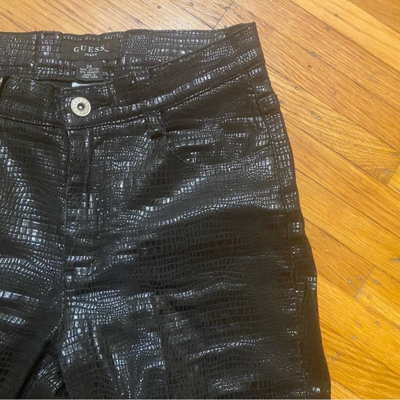 Vintage Guess snake print jeans - Picture 3 of 4